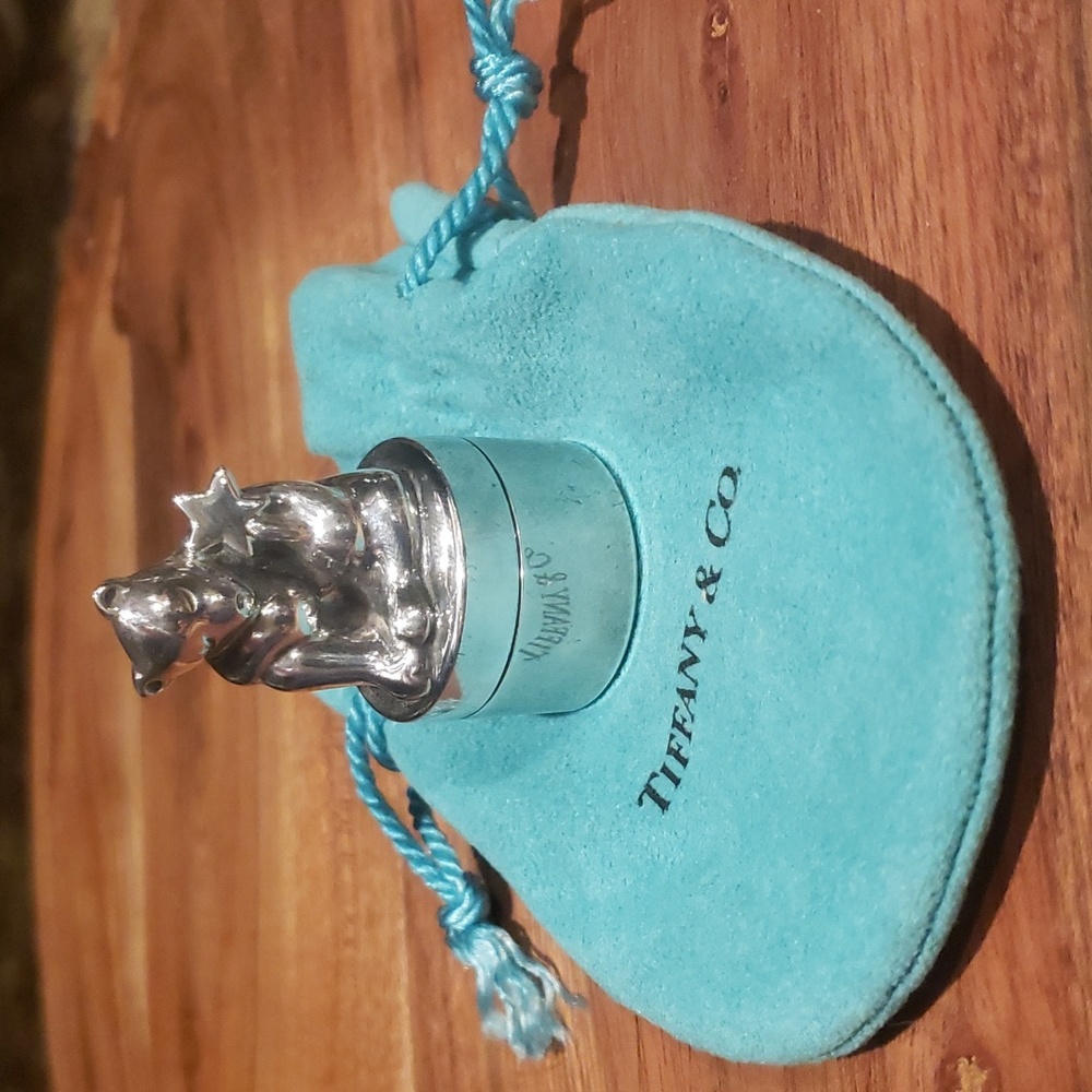 Tiffany & CO Sterling silver Bear tooth box